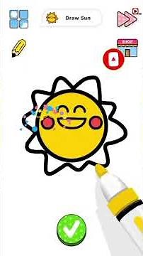 How to Draw a Sun Step by Step | Easy Sun Drawing for Beginners🌞