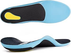 Heavy Duty Arch Support Insoles (220+ lbs): Plantar Fasciitis Relief for Men and Women – Ideal for Work Boots, Flat Feet, Heel Pain, Pronation, and Metatarsal Support【Men's 6-6.5 /Women's 8-8.5】
