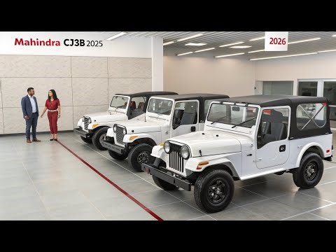 2025 Mahindra CJ3B – A Legend Reborn! The Off-Road King is Back!