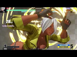 KOF XV COMBOS - ANGEL COMBOS - EASY TO HARD