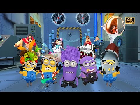 Minion rush All Bosses Evil minion gameplay | EP 23 | UHD 4K Fullscreen Gameplay