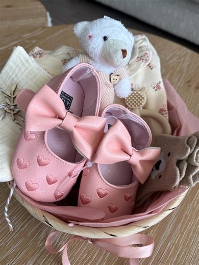 Baby Girl Gift Basket Pink Newborn Gift Set Baby Shower Gift Baby Girl Basket New Mom Gift Baby Essentials Box - Etsy