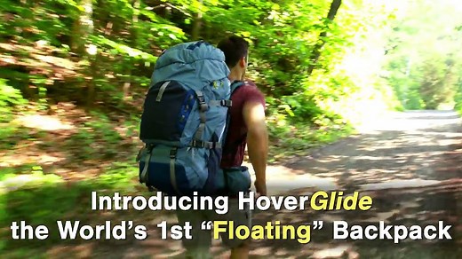 HoverGlide, le premier sac à dos « flottant »