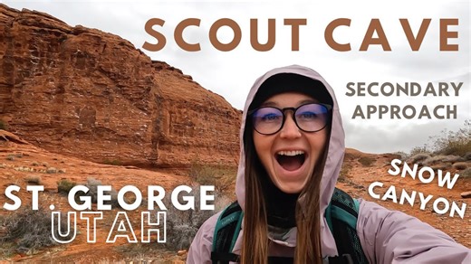 The hidden path to Snow Canyon’s secret cave