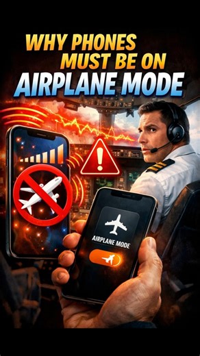 Why You Must Turn On Airplane Mode on Flights 😳✈️
