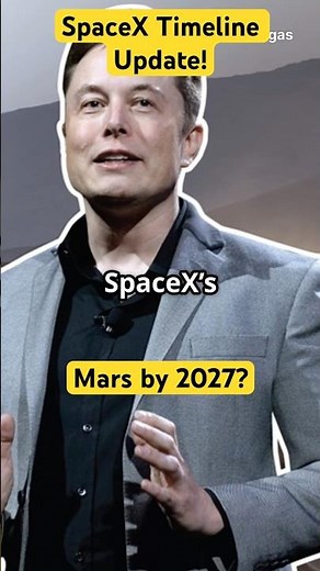 Elon Musk Updates SpaceX Mars Mission Timeline | Crewed Launch by 2027 (Feb 27, 2025)