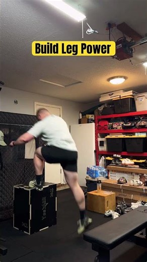 Seated Box Jumps | Build Leg Power