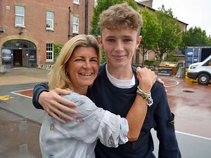 The Crown star Finn Elliot 'stoked' with GCSE results