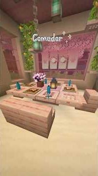 🌙Tutorial de comedor en minecraft 🍓✨#minecraft #minecraftbuilding #minecrafttutorial