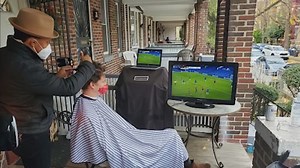 'A fresh haircut is healing': D.C. barber goes mobile to deal out fresh cuts on the go