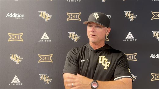 UCF head coach Rich Wallace postgame vs. Cincinnati, game 1