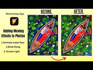 Add Moving Effects to Photos | Moving Photo Effect | Motionleap