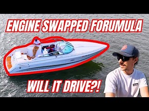 Just Swapped This Boat's Engine! Will It Run and Drive? 1999 Formula 280 Sun Sport