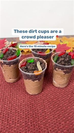 Dirt cups make the perfect crowd pleaser. Here's how to make this...