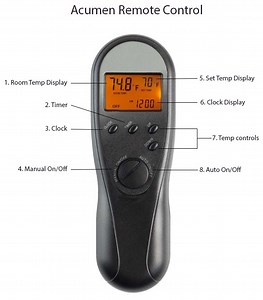 Acumen Remote Control - Energy House Fresno Hot Tubs & Fireplaces Fresno | call (559) 432-1500