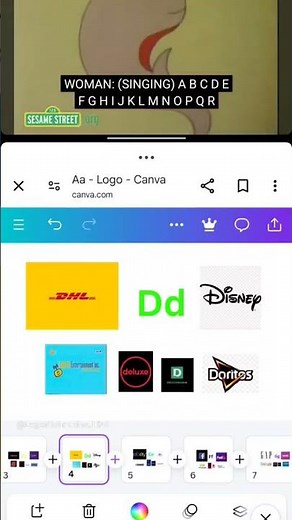 Abc Logos (Sesame Street Madrigal Alphabet Version A-J)