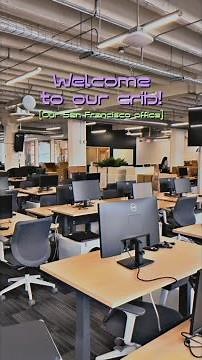 Welcome to our new crib! 😎 Here's a tour of our BRAND NEW office in San Francisco ✨