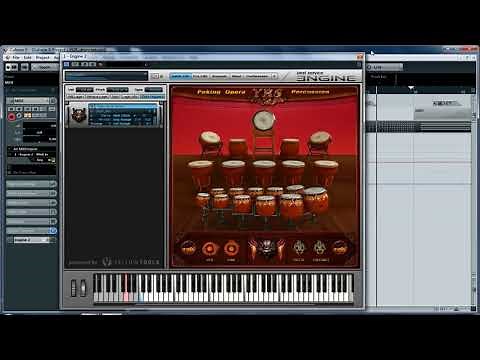 Peking Opera Percussion - Drum Set Demo | Best Service