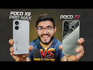 So, what now? POCO X8 PRO MAX vs POCO F7! Which is BETTER? Full comparison.