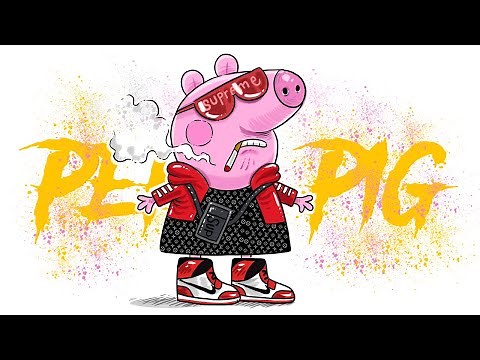 How I draw Peppa Pig Hypebeast