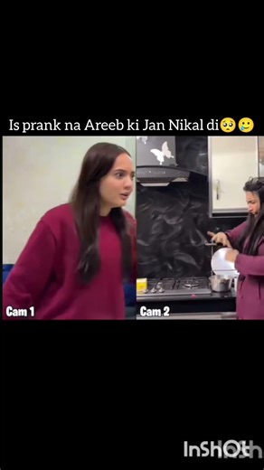 Is prank na Areeb ki Jan Nikal di 🥺😭💘 #trendingshorts #sistrology