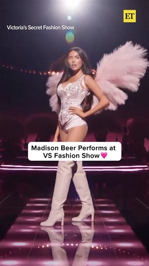 799K views · 11K reactions | From performer ➡️ angel, Madison Beer rocked the Victoria’s Secret Fashion Show runway 퐚퐥퐥 퐝퐚퐲 퐚퐧퐝 퐧퐢퐠퐡퐭.  | Entertainment Tonight | Facebook