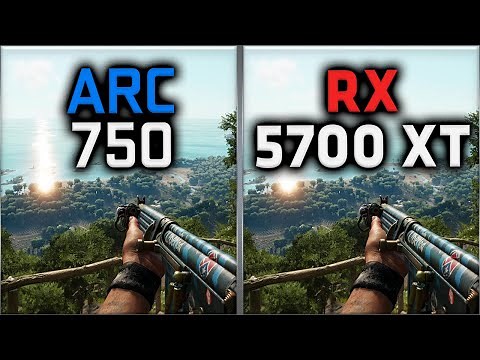 ARC 750 vs RX 5700 XT Benchmark Tests - Tested 20 Games