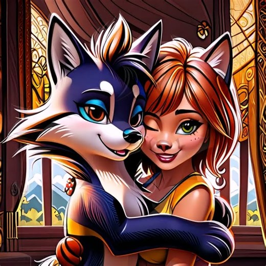 Anthro Fox TF Human To Animal Transformation #shorts