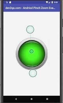 android pinch zoom layout example