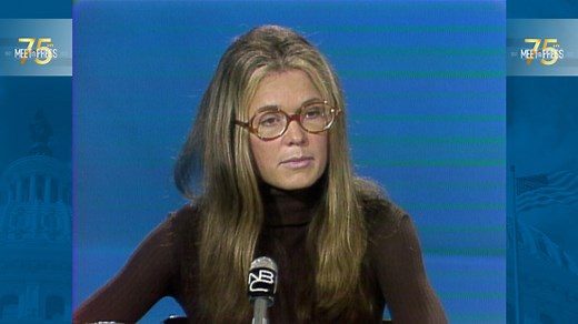 Full episode: Gloria Steinem calls for equal rights for women