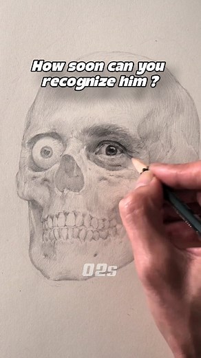 1.4M views · 21K reactions | How soon can you recognize him? #anatomydrawing #pencildrawing #art | Raw Pencil Art | Facebook