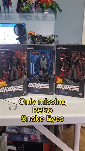 Do you like this version of snake eyes? I'm not sure how I feel about him. #actionfigures #toyphotography #gijoe #collectors