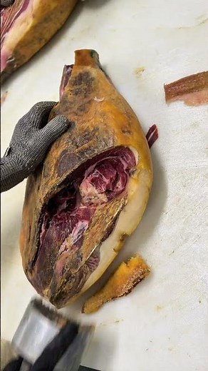 Nada se desperdicia en un buen jamón ibérico #guijuelo