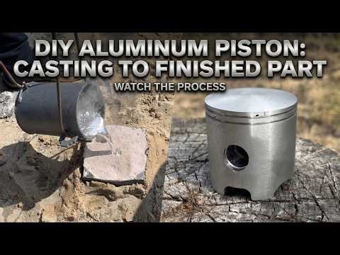 Making an Engine at Home – Part 1: Piston