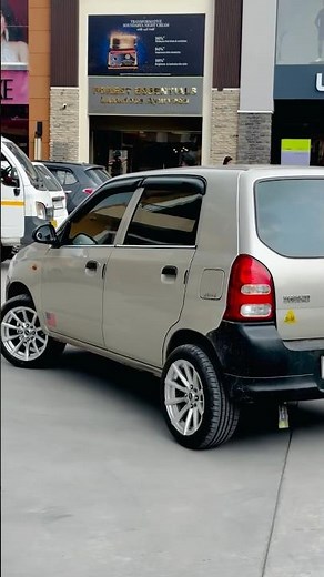 Full 🔥modified alto lxi with alloy wheels #alto #alloywheels #altomodified 🔥