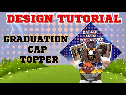 Tutorial Tuesday- Graduation Cap Topper Design 