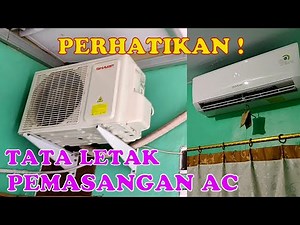 PEMASANGAN AC YANG BENAR DI KAMAR TIDUR