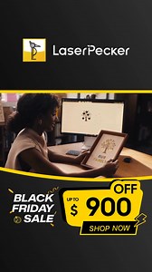 7.6K views | Black Friday Sale, ⚡️Up to $900 OFF on LaserPecker LP5!...