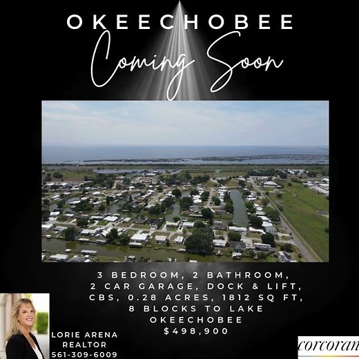 Lake Okeechobee CBS Home on Canal with Dock & Lift