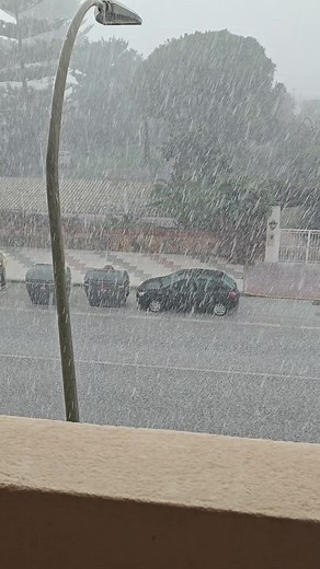 Nevadas en Rincón de la Victoria