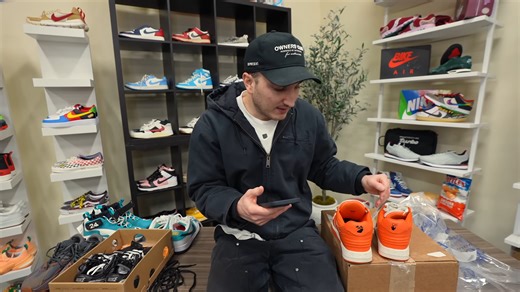 He risked $1,000 on thrift store sneakers - then one fake changed the whole bet