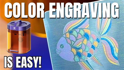 Watch This Laser Bring Stainless Steel to Life in Color