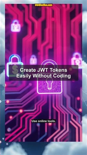 Create JWT Tokens Easily Without Coding