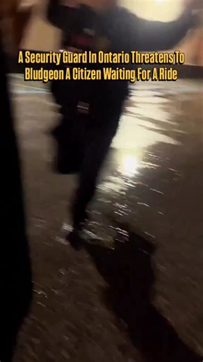 584K views · 416 reactions | He’s tweaking  A man waiting for an uber was threatened with violence for “trespassing” 臘‍♂️6️⃣ | 6ixbuzz | Facebook