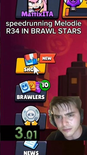 Melodie R34 INSIDE Brawl Stars... #brawlstars #meme #subscribe