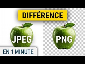 Quelle différence entre en JPEG et PNG ?