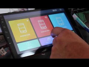 How to connect Mirror Link on Android 9 and 10 inch radios Android - Cell phone mirroring mode to...