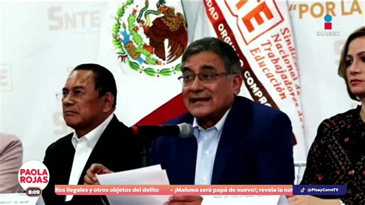 SNTE propone adelantar el ciclo escolar 2026-2027 | De pisa y corre