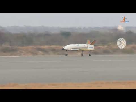 Watch India's reusable launch vehicle's runaway landing in test