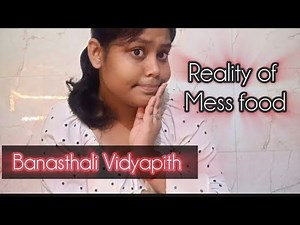 Reality of Mess food in Banasthali Vidyapith || Banasthali wali Didi